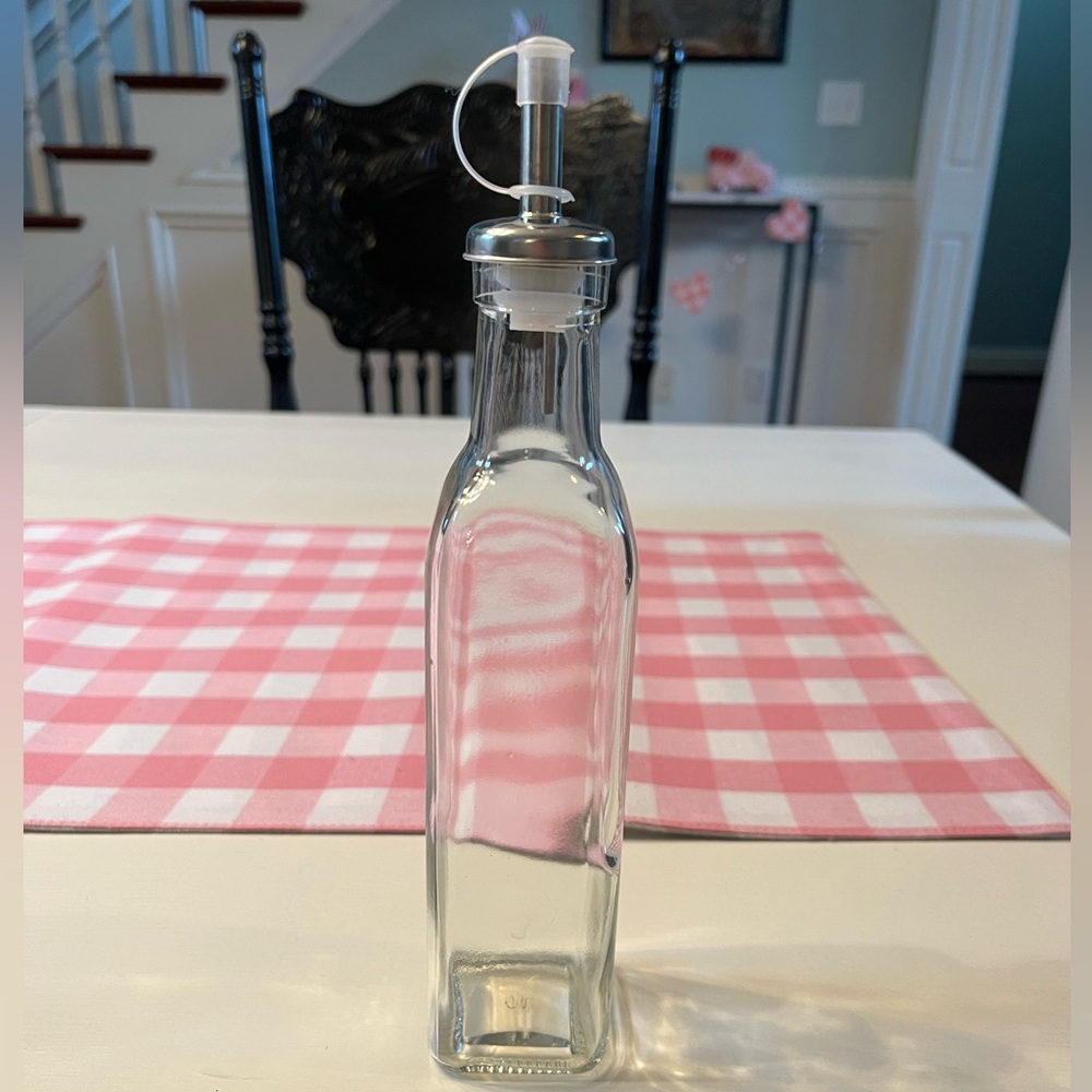 Glass Oil and Vinegar Dispenser